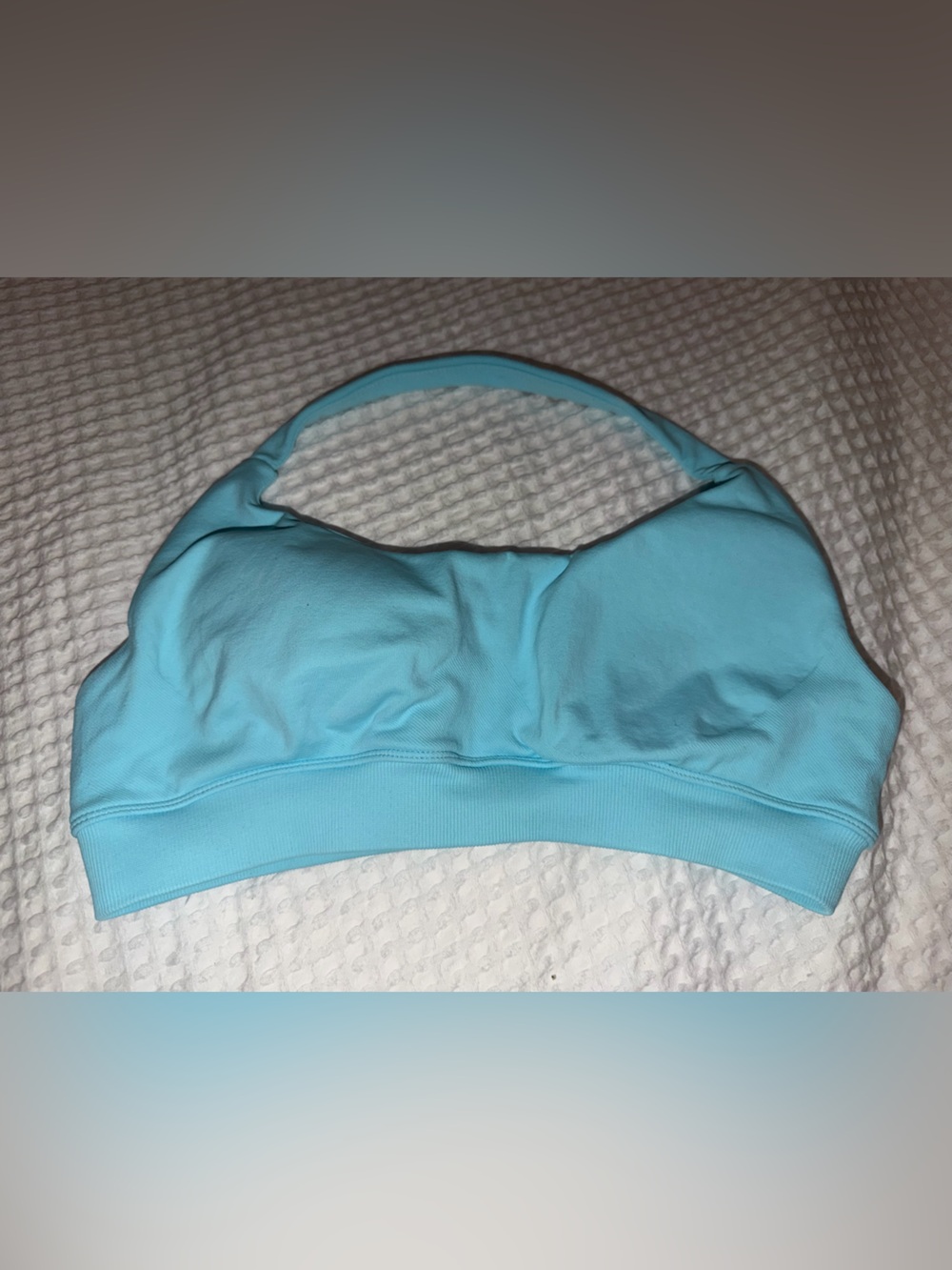 Amazon Light Blue Women's Sports Bra